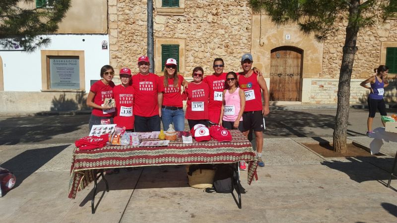 Carrera solidaria en Pina a favor de Dentistas sobre Ruedas