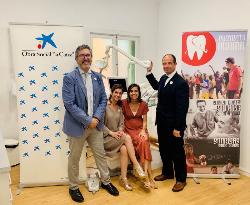 La Obra Social La Caixa sigue apoyando a la Clínica Dental Solidaria Coloma Vidal