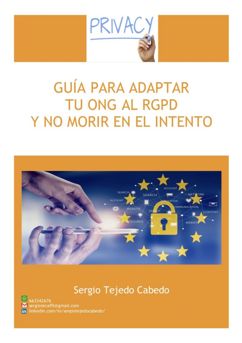 Una guía práctica a disposición de las ONG´s para la aplicación del nuevo Reglamento Europeo de Protección de Datos