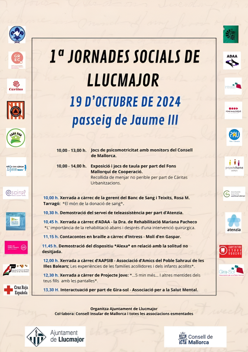 1ª Jornades Socials de LLucmajor